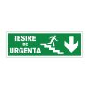 Indicator Salvare și Prim Ajutor - Iesire de urgenta Jos