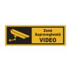 Indicator Informare Generala - Zona supravegheata video