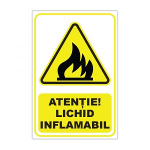 Indicator Avertizare - Lichid inflamabil