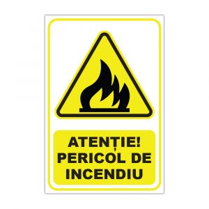 Indicator Avertizare - Pericol de incendiu