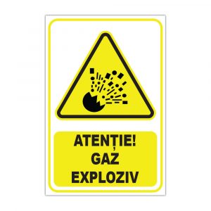 Indicator Avertizare - Gaz exploziv