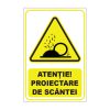 Indicator Avertizare - Proiectare de scantei