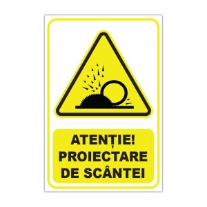 Indicator Avertizare - Proiectare de scantei