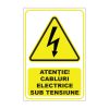 Indicator Avertizare - Cabluri electrice sub tensiune