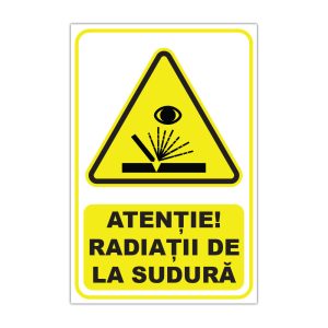 Indicator Avertizare - Radiatii de la sudura