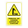 Indicator Avertizare - Pericol de cadere zapada si turturi