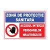 Indicator Combinat - Zona de protectie sanitara
