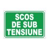 Indicator Informare Generala - Scos de sub tensiune