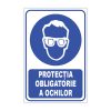 Indicator Obligativitate - Protectia obligatorie a ochilor