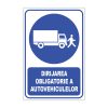 Indicator Obligativitate - Dirijarea obligatorie a autovehiculelor