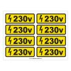 Set Indicatoare electrice 230V, Plansa A5