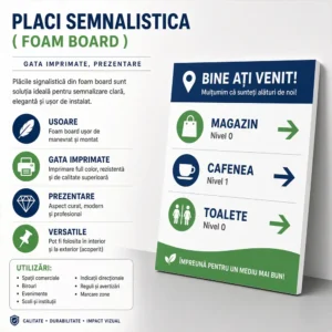 Plăci PVC personalizate
